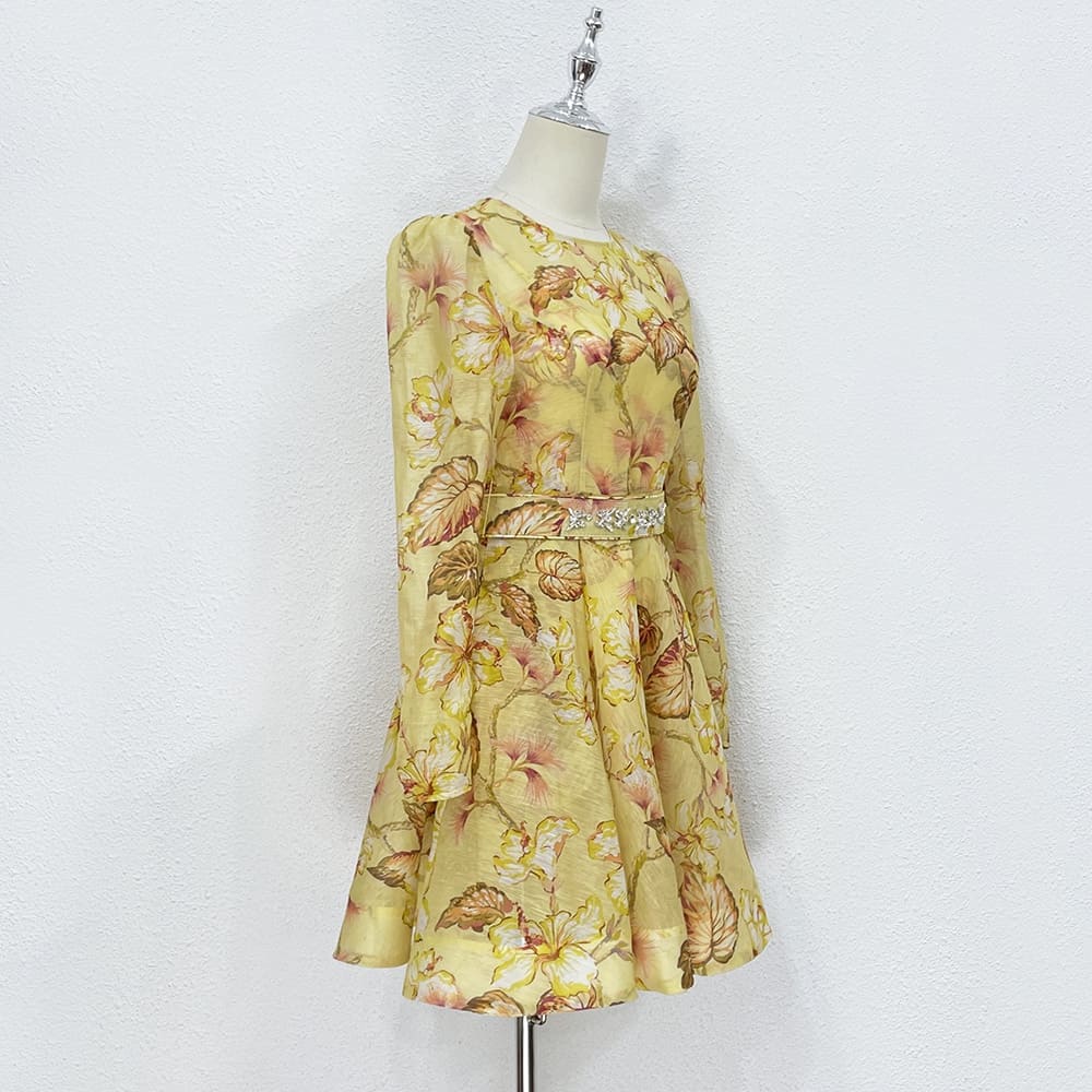 VÁY ZIMMERMANN Flower Vintage Dress High Classy