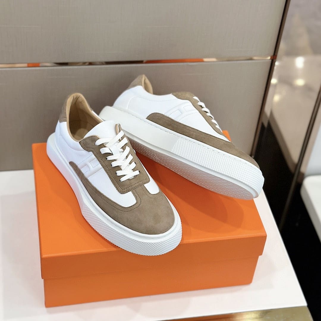 GIÀY HERMES SNEAKER LOW SPORTS SUEDE MULTI COLOR