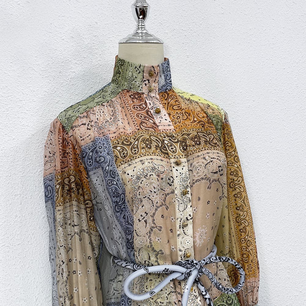 VÁY ZIMMERMANN Flower Vintage Dress High Classy