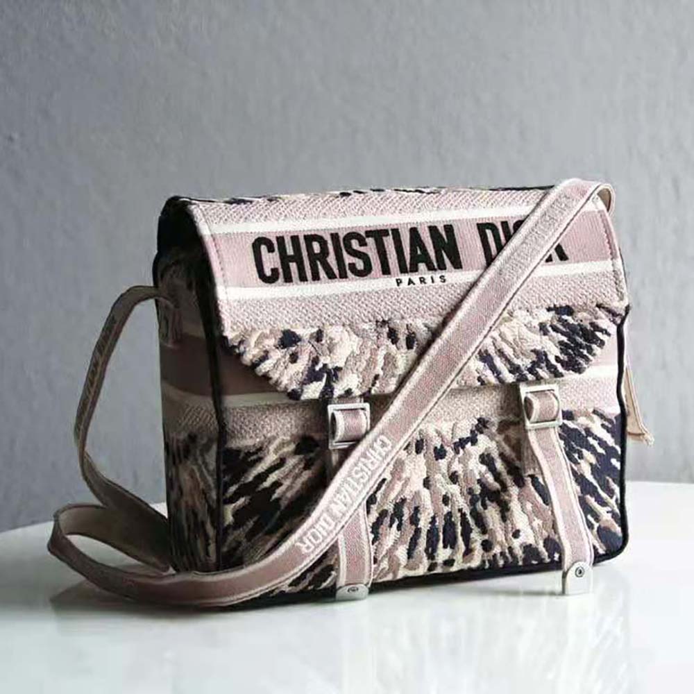 BALO Dior Diorcamp Bag Multicolor Tie and Dior Embroidery