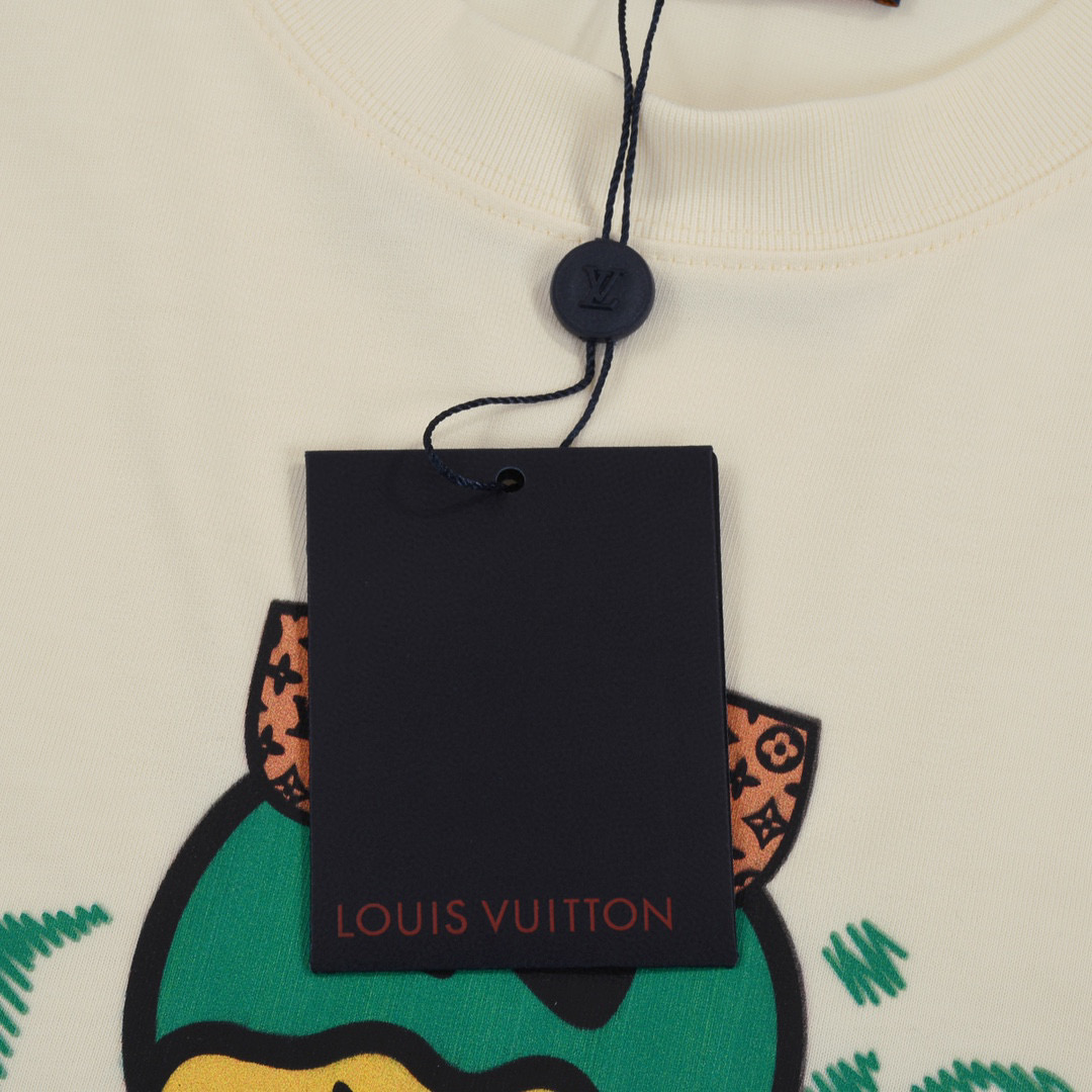 ÁO LOUIS VUITTON NIGO T SHIRT WHITE