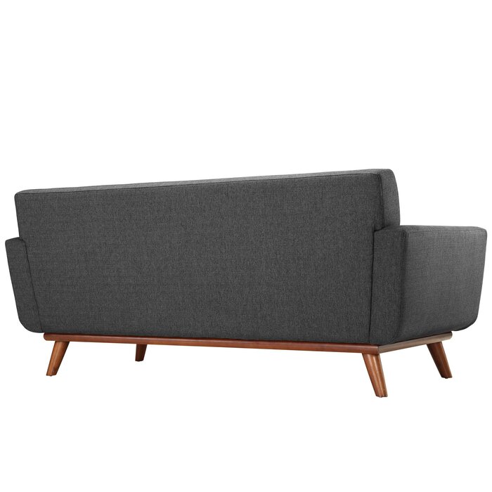 SOFA NỈ CHÂN GỖ TỰ NHIÊN LOMBARDY