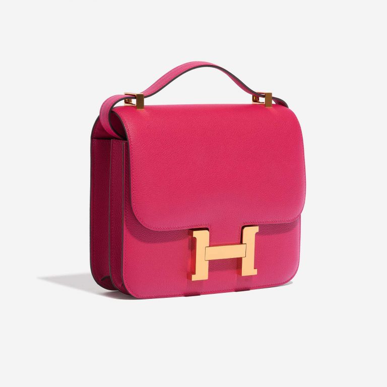 TÚI Hermès Constance 24 Evercolor Rose Mexico Gold Buckle khóa vàng