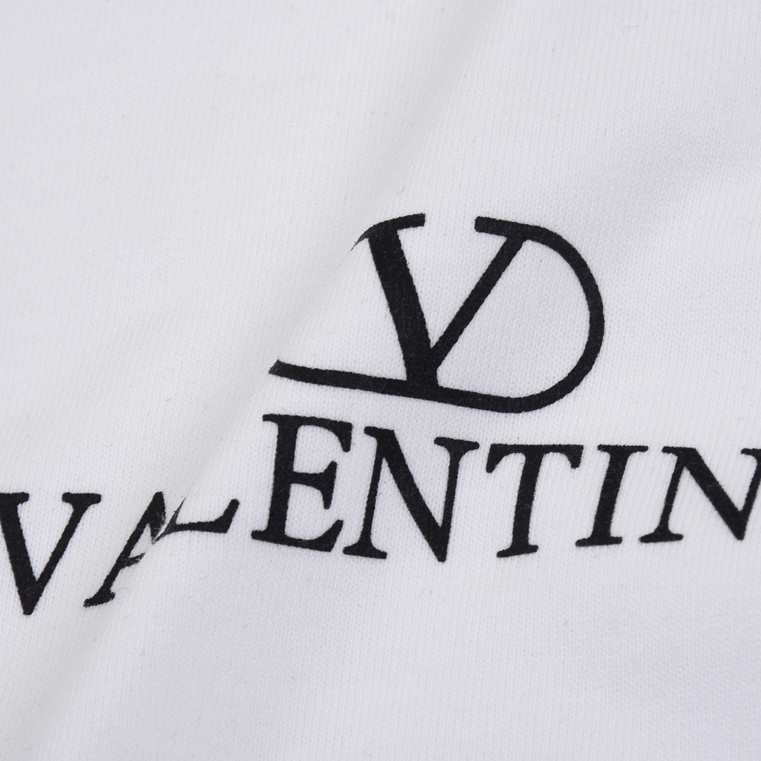 ÁO VALENTINO print cotton jersey T-shirt