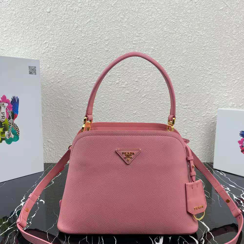 TÚI Prada Saffiano Leather Prada Matinee Bag-Pink