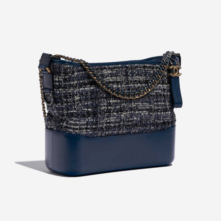 TÚI Chanel Gabrielle Medium Tweed  Calf Blue Multicolor
