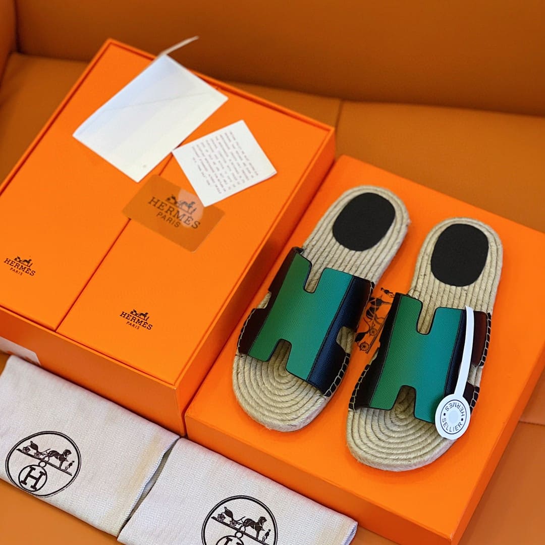 DÉP HERMES IZMIR ESPADRILLES H SANDAL AAA