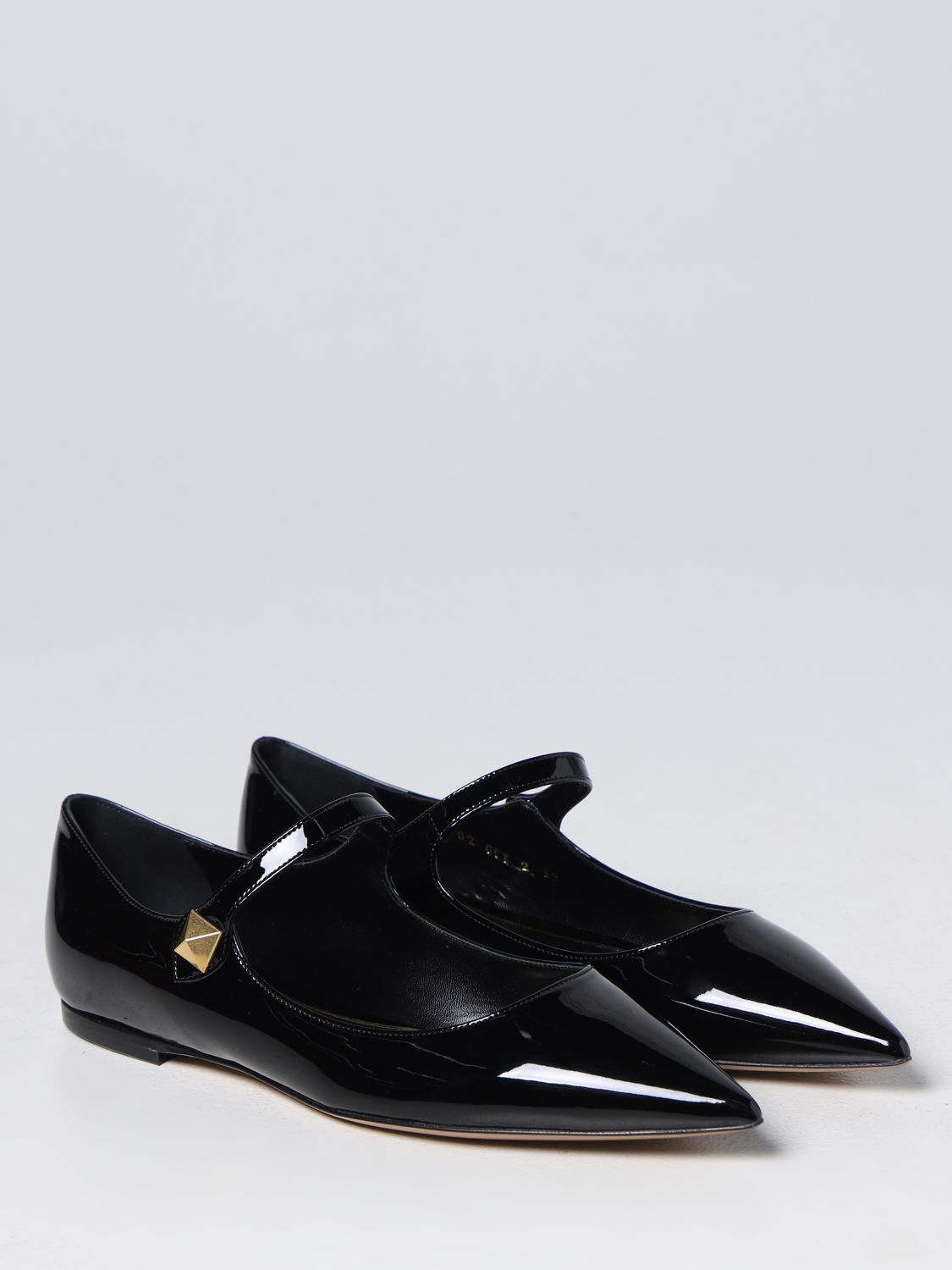 GIÀY VALENTINO GARAVANI Black ballet flats