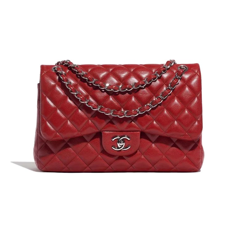 TÚI Chanel CF Jumbo Caviar Red