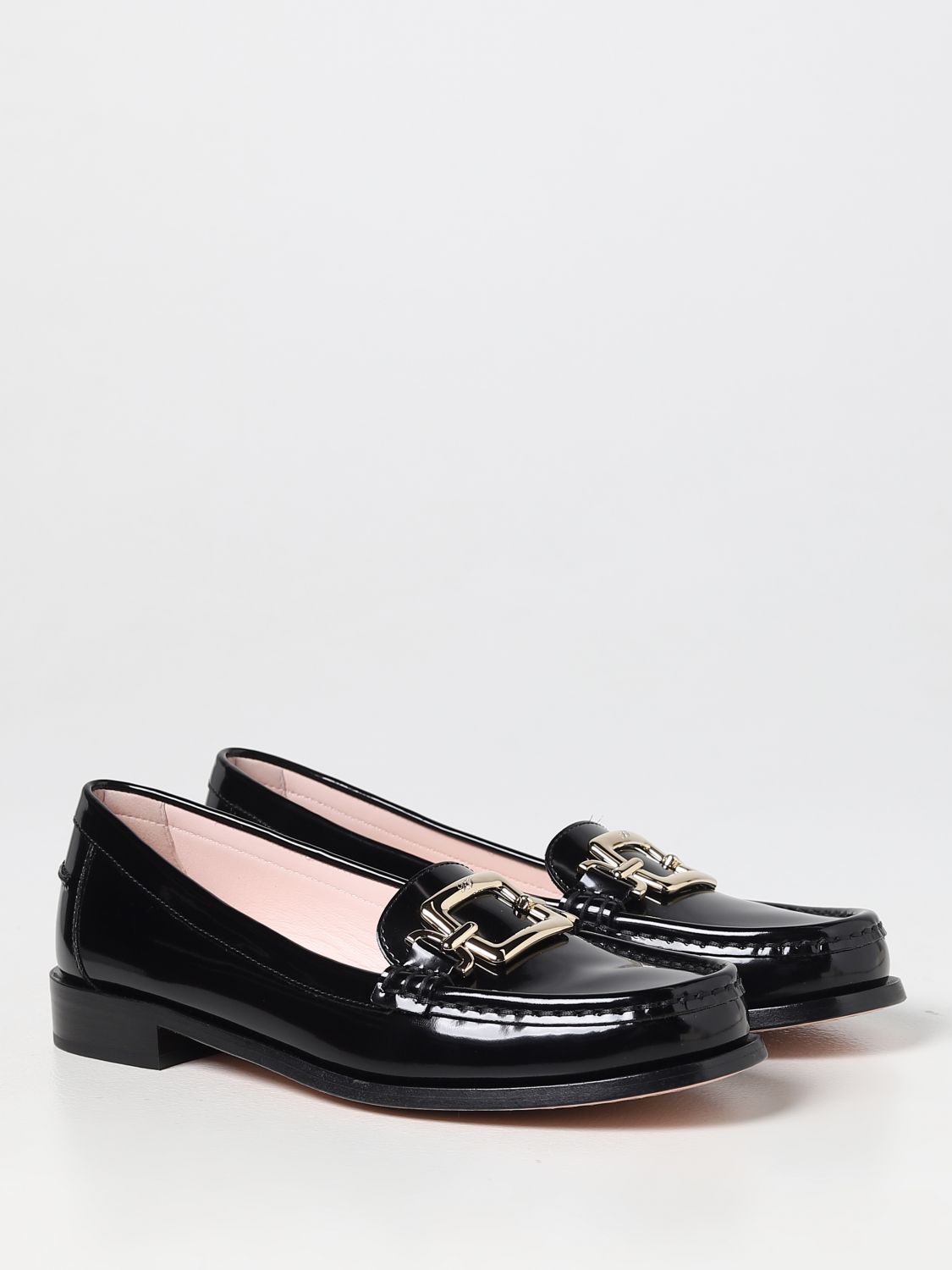 GIÀY ROGER VIVIER Black loafers shoes