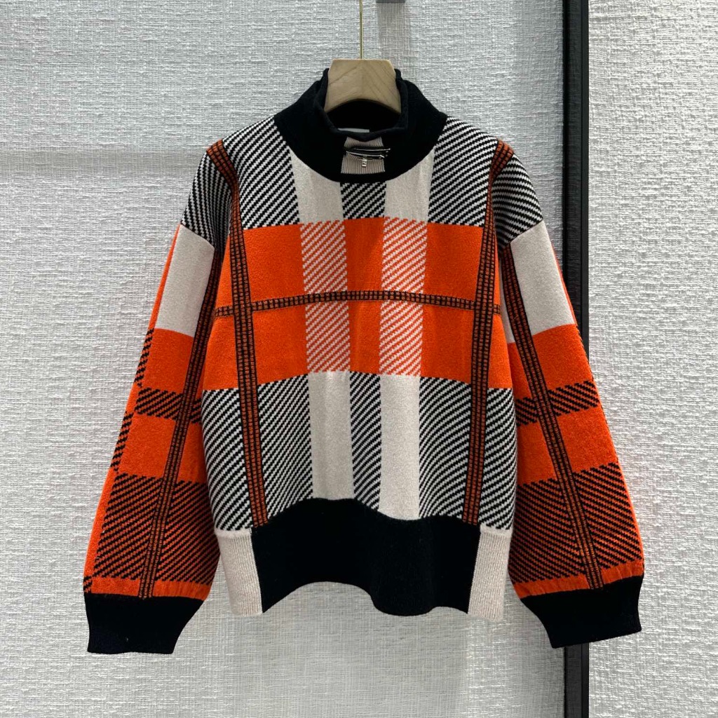 ÁO HERMES KELLY Wool-jersey sweatshirt