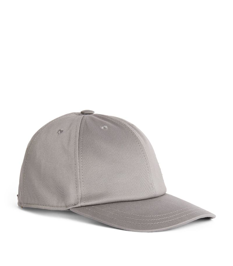 MŨ THOM BROWNE Name Tag Baseball Cap