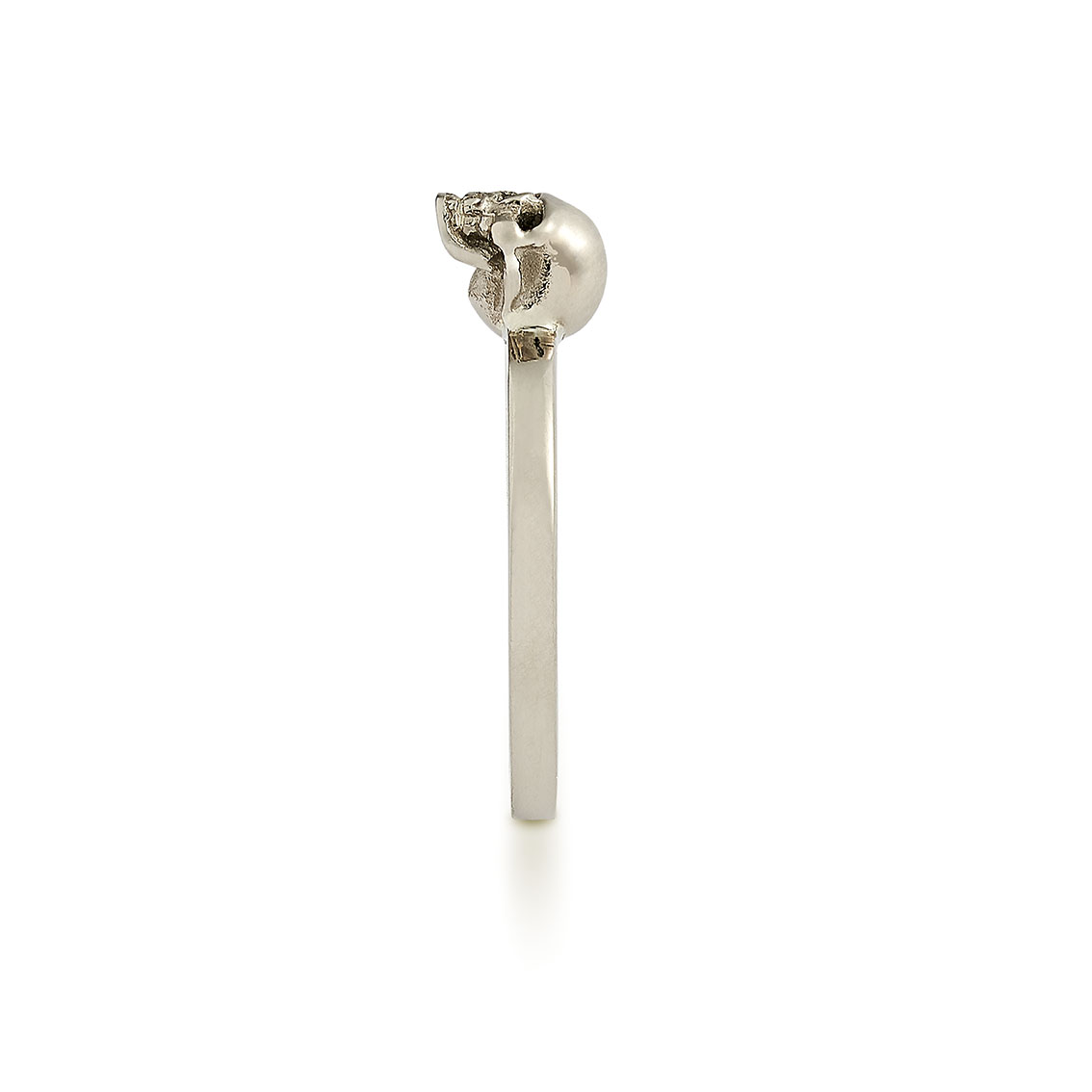 THE Cross My Heart Skull sterling silver 925 Italia