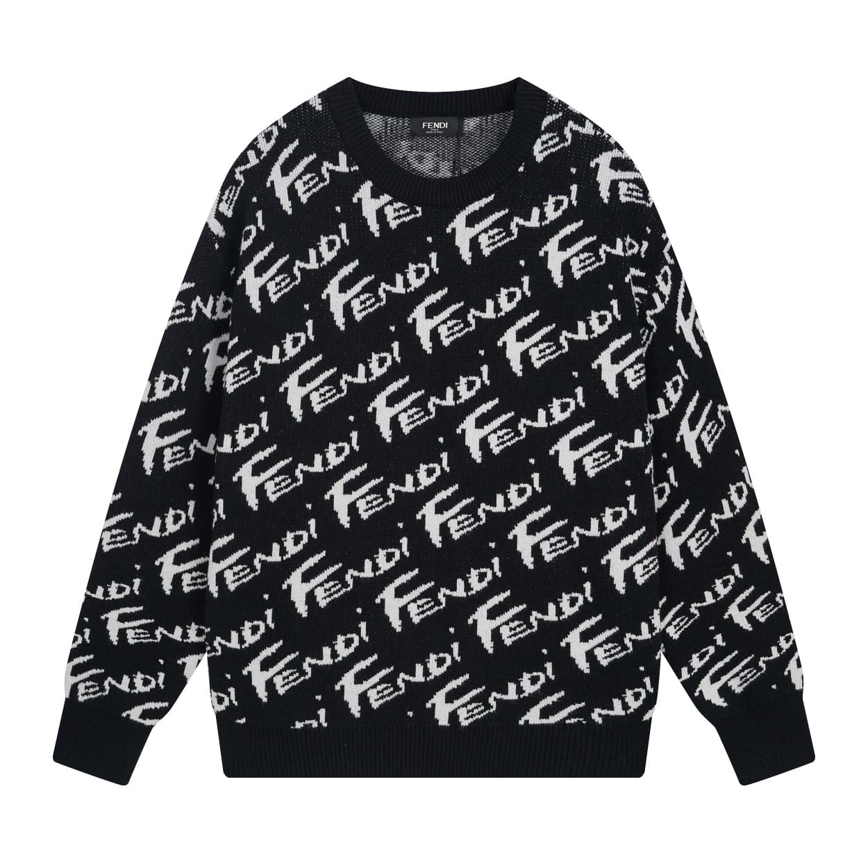 ÁO FENDI Cashmere Black Sweater