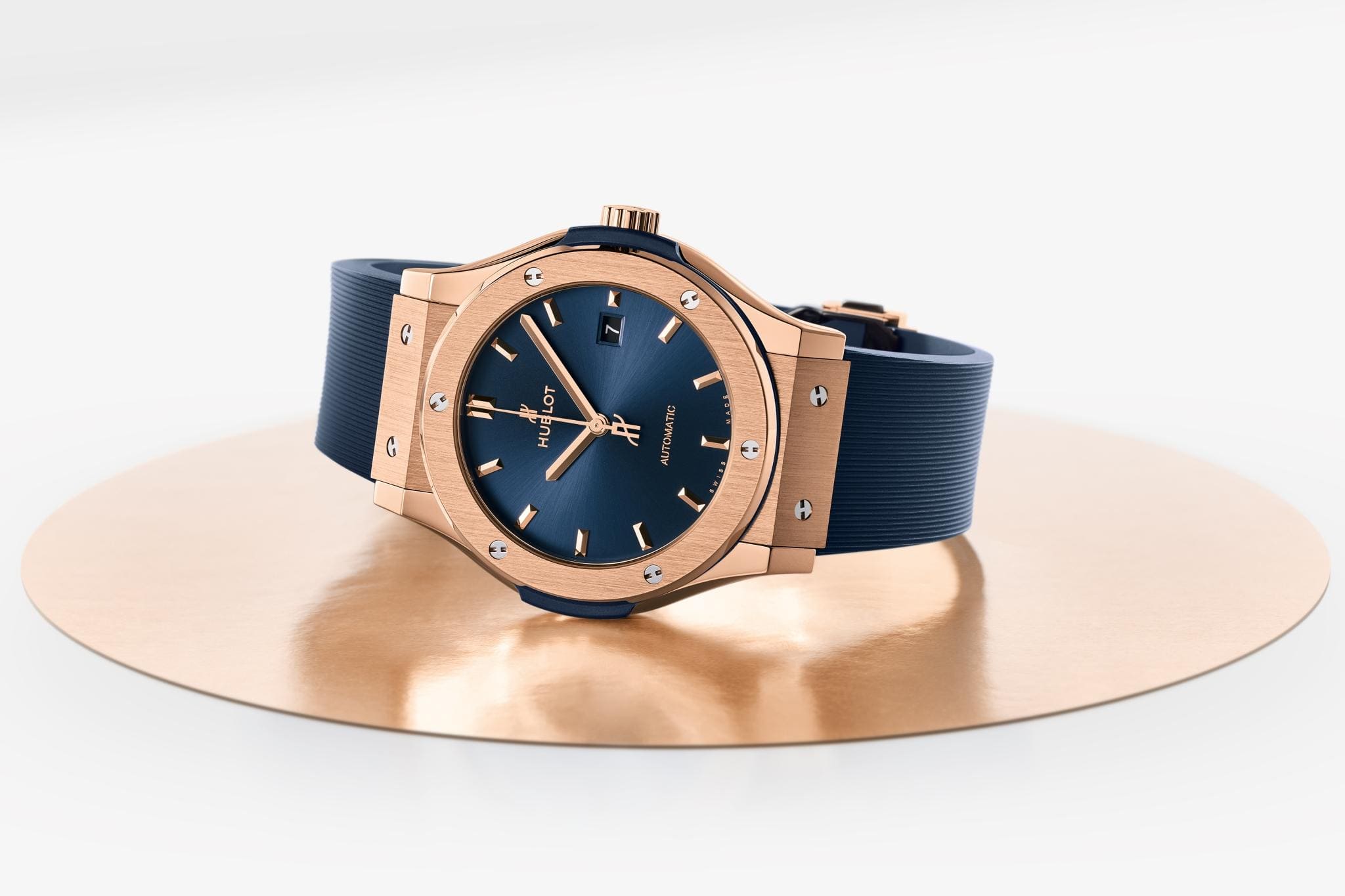 ĐỒNG HỒ HUBLOT CLASSIC FUSION KING GOLD BLUE 38MM