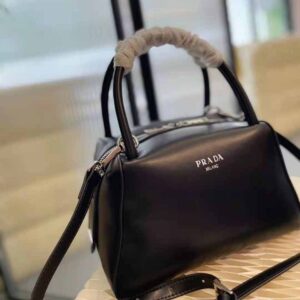 TÚI Prada Women Small Leather Handbag-Black