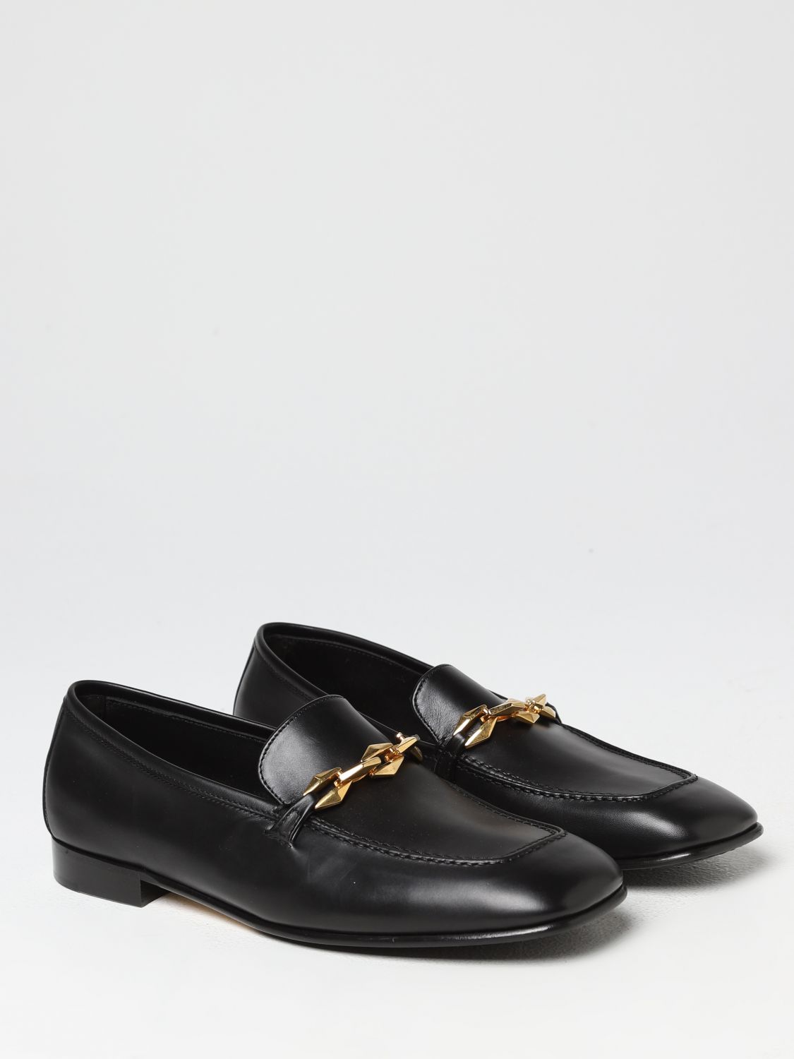 GIÀY JIMMY CHOO  Black loafers  shoes