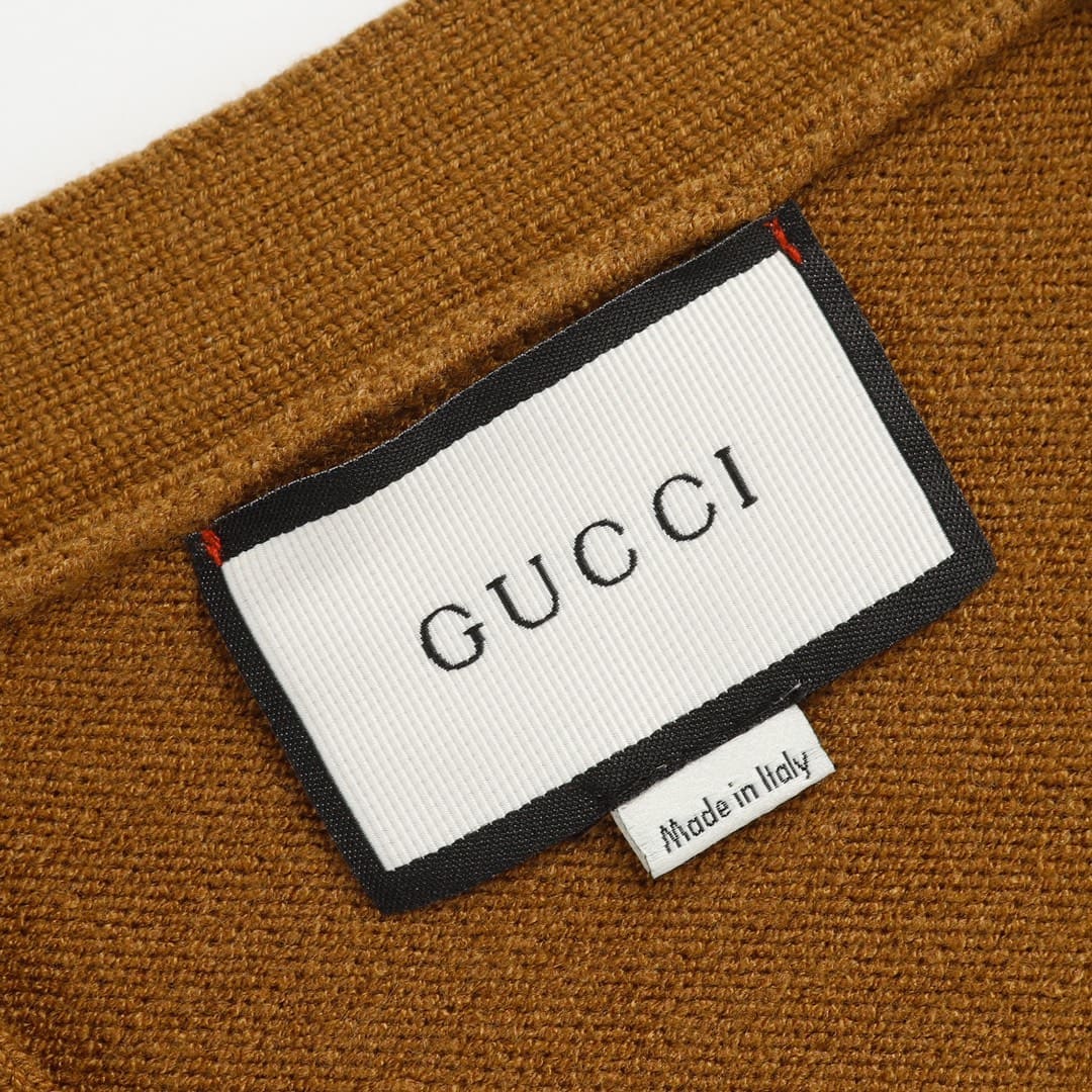 ÁO GUCCI Cashmere Brown Sweater