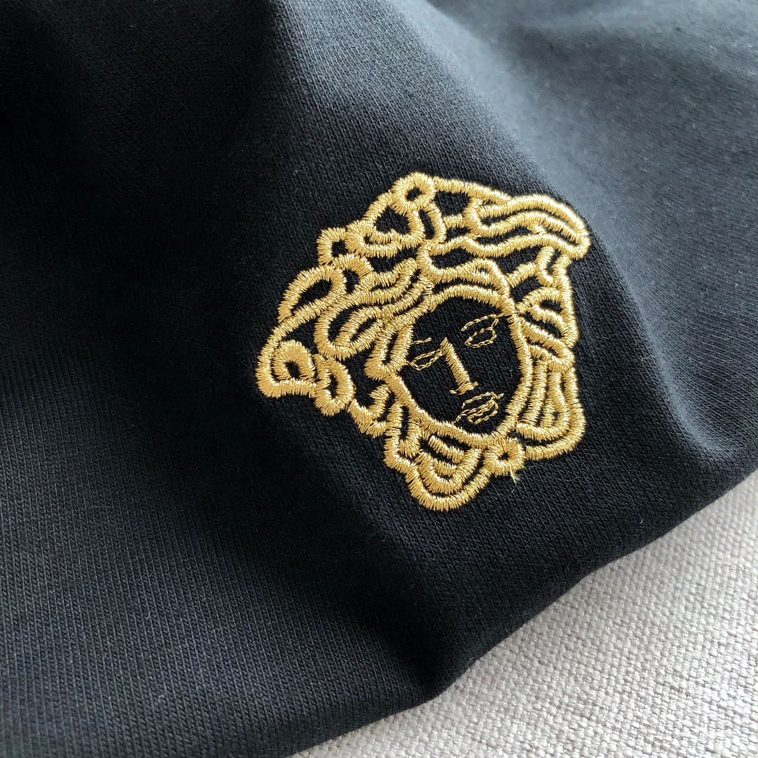 ÁO VERSACE LOGO T SHIRT BLACK