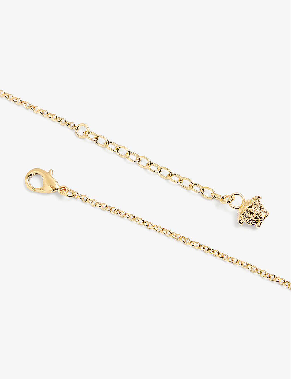 DÂY Versace Medusa brass pendant necklace