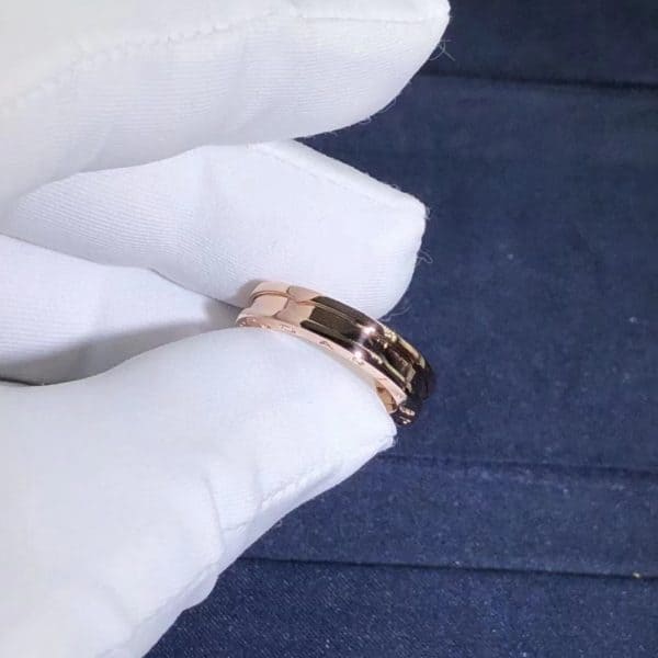 Nhẫn Bvlgari B.Zero1 One Band 18K vàng hồng 18K  (Liên hệ để biết giá)