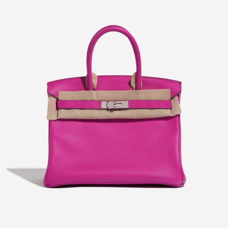TÚI Hermès Birkin 30 Clemence Magnolia Silver Buckle khóa trắng