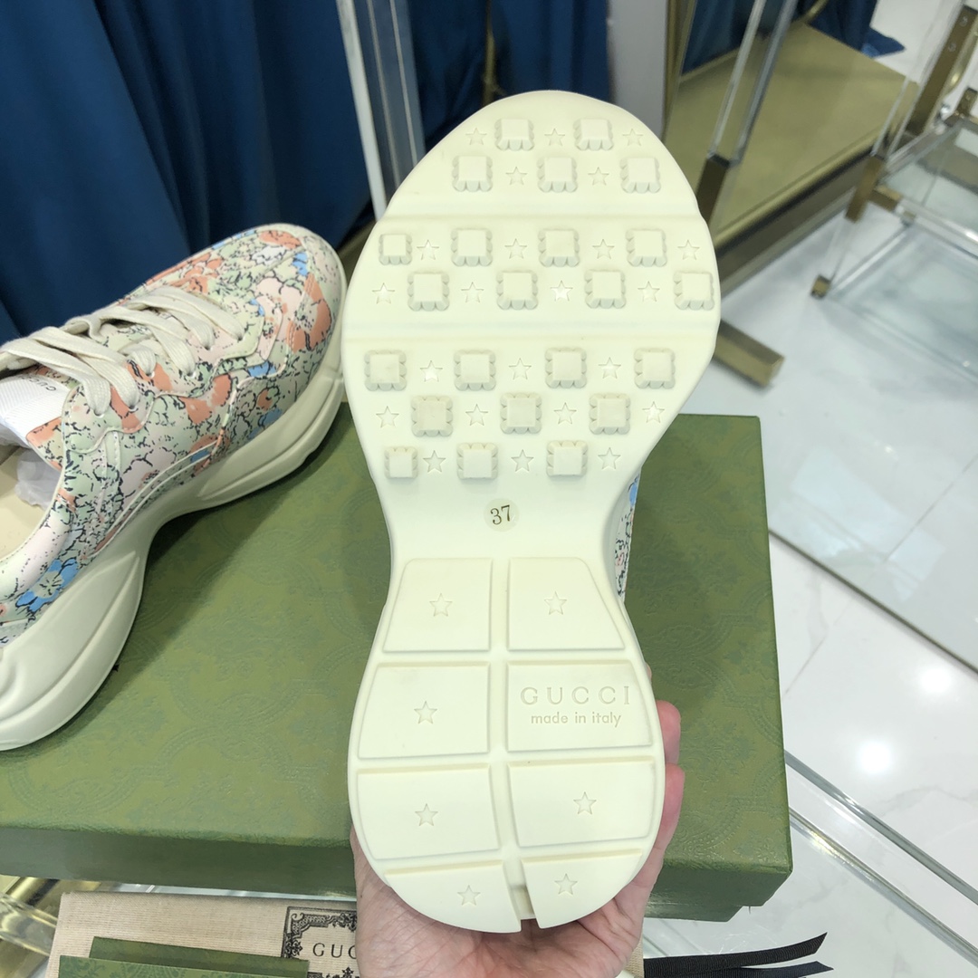 GIÀY GUCCI RHYTON GG ITALIA SNEAKERS SHOES UNISEX