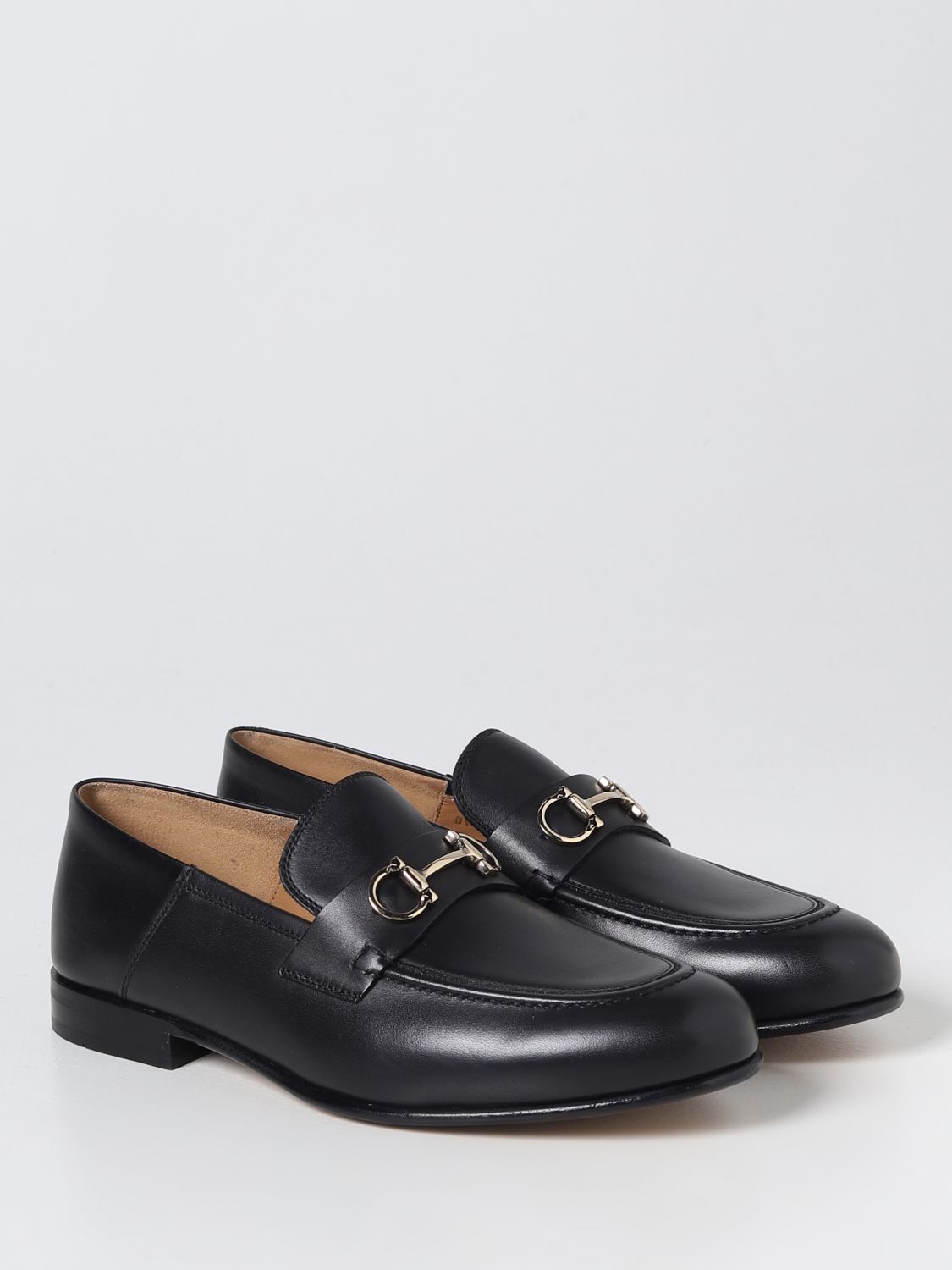GIÀY SALVATORE FERRAGAMO Black loafers shoes