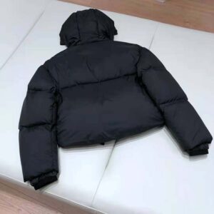 ÁO Prada Women Light Polyester Puffer Jacket-White