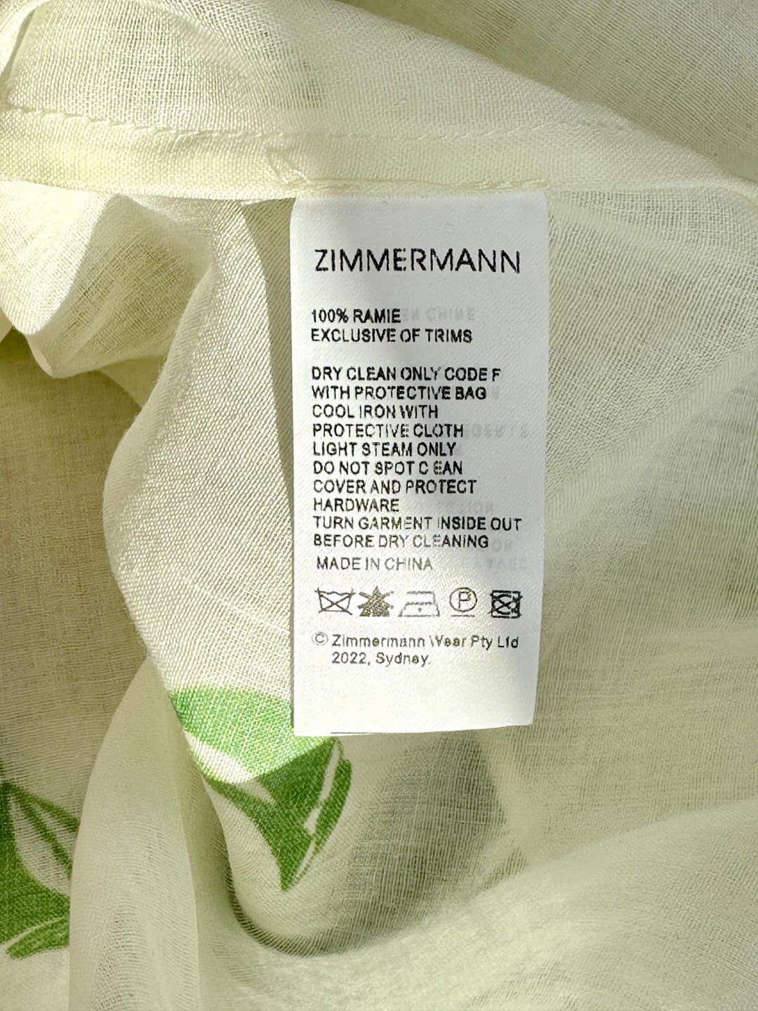 ÁO ZIMMERMANN Sailor Shirt High Classy