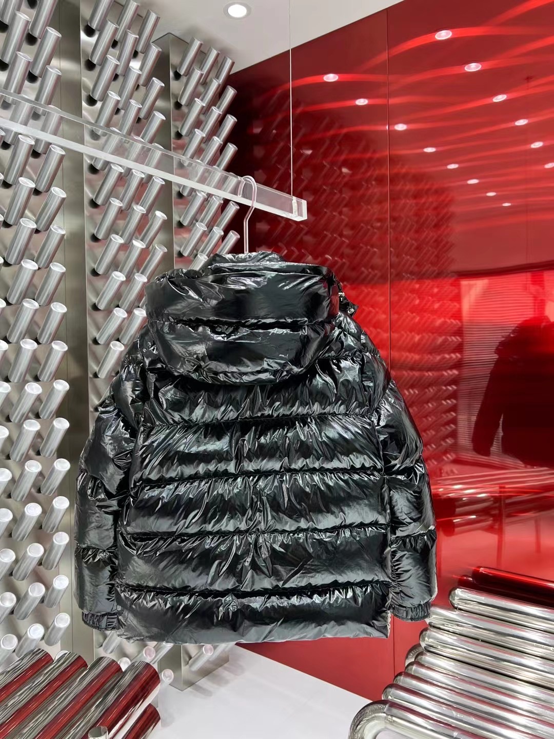 ÁO MONCLER WINTER BLACK DOWN JACKET
