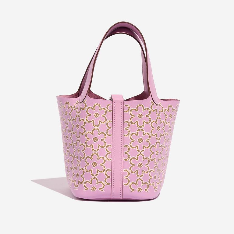 TÚI Hermès Micro Lucky Daisy Picotin 14 Swift Mauve Sylvestre