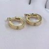 Bông tai Cartier Love rose gold kim cương Vàng hồng 18K