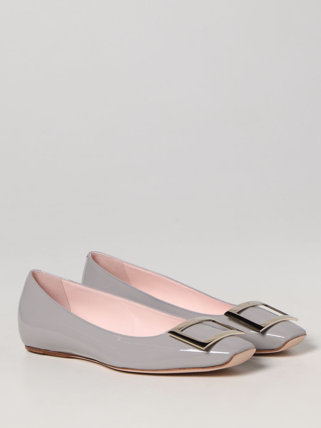 GIÀY ROGER VIVIER Grey  ballet flats shoes