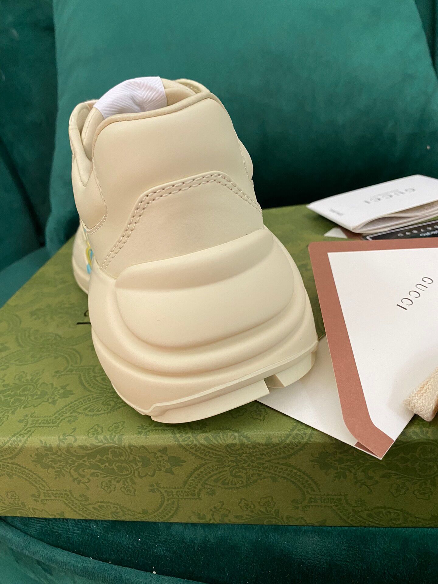 GIÀY GUCCI RHYTON GG ITALIA SNEAKERS SHOES UNISEX