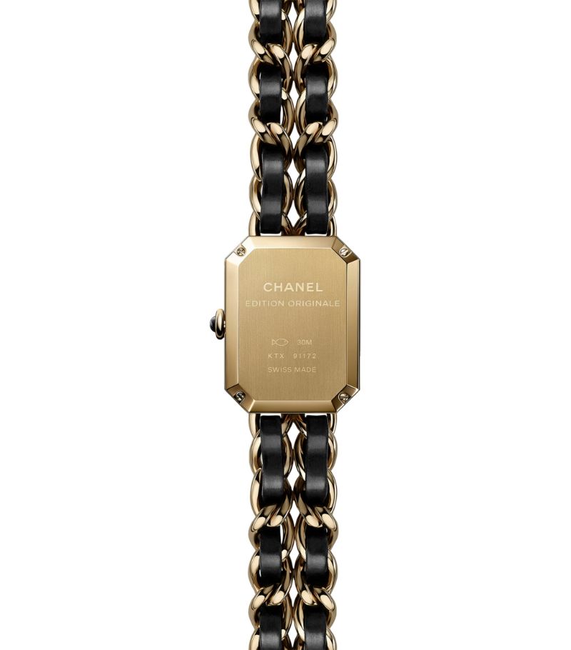 Đồng hồ CHANEL Yellow Gold-Plated Première Edition Originale 26mm mặt số màu đen