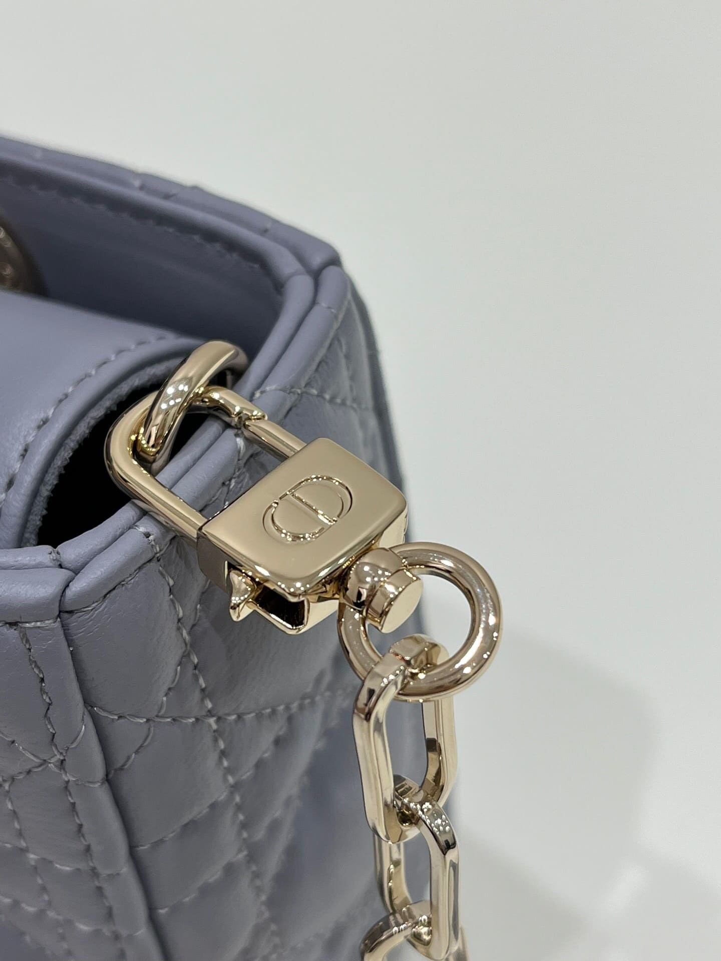 TÚI CHRISTIAN DIOR Lady D-Joy Bag Bright Elephant Cannage Lambskin