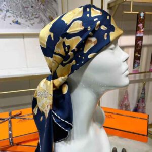 KHĂN Hermes Women Peinture Fraiche Scarf 45 in Silk Twill with Hand-Rolled Edges