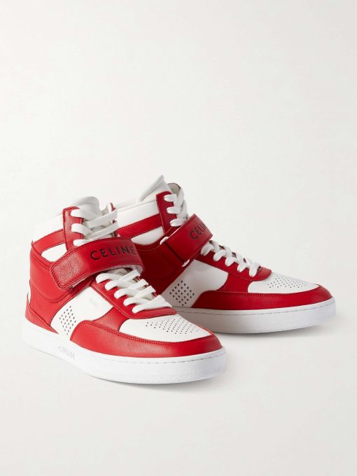 GIÀY CELINE HIGH TOP SNEAKER RED WHITE