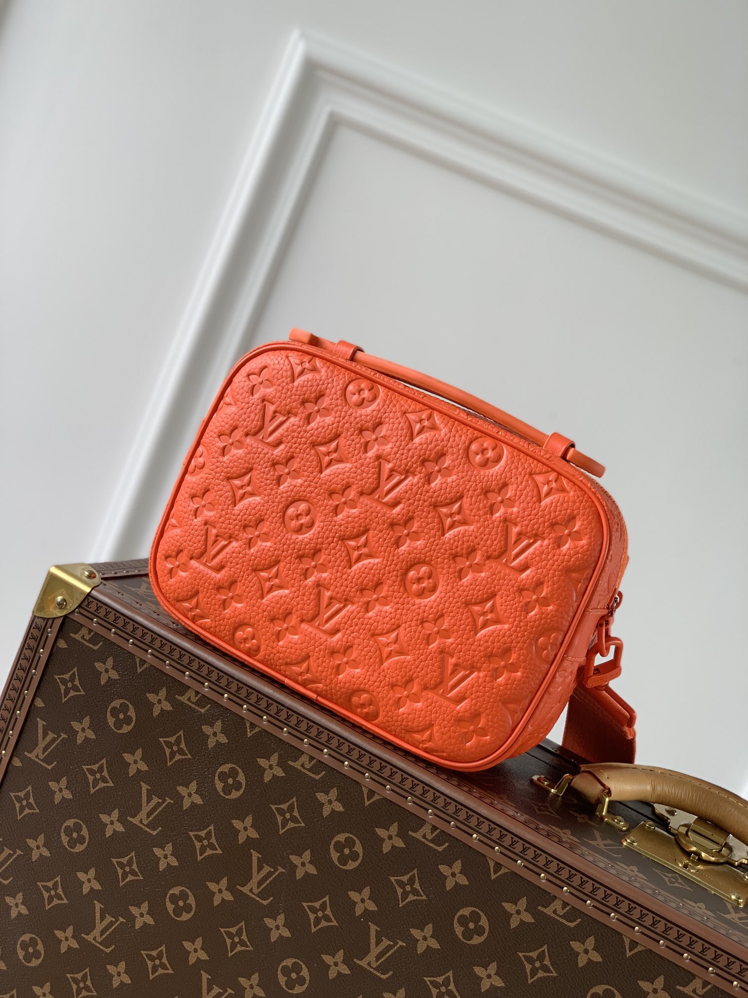 TÚI LOUIS VUITTON S-Lock Taurillon Monogram Virgil Abloh Messenger Bag