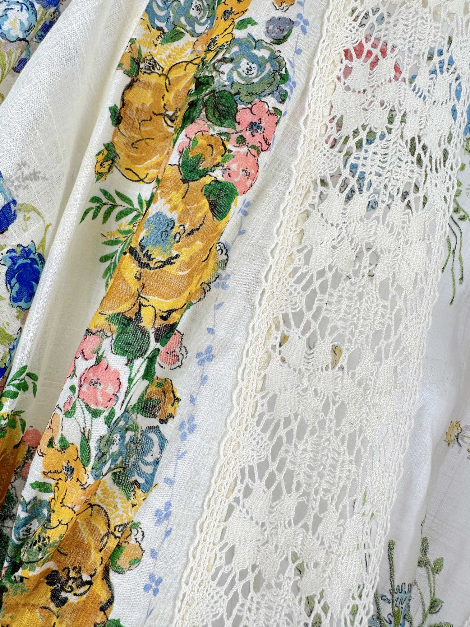 VÁY ZIMMERMANN Flower Mid Vintage Dress