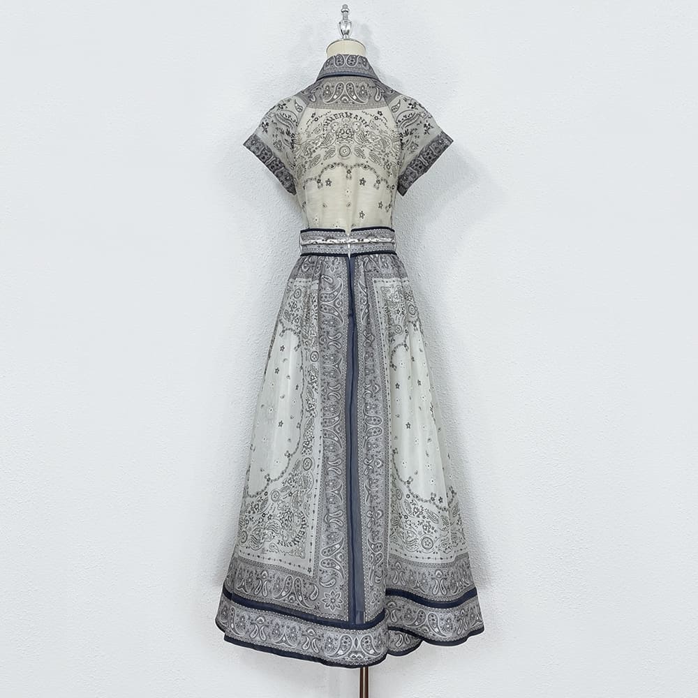 VÁY ZIMMERMANN Flower Vintage Dress High Classy