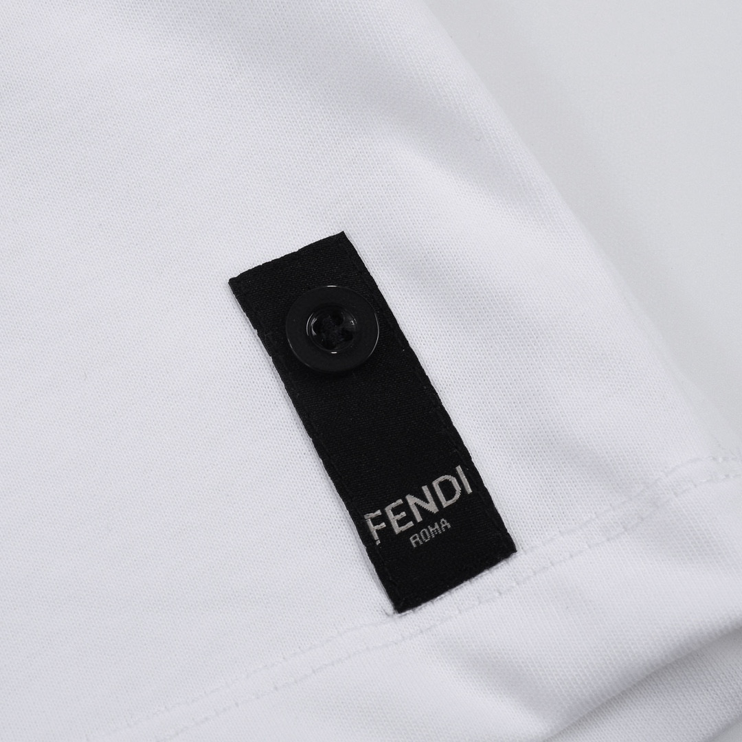 ÁO FENDI ROMA T SHIRT WHITE