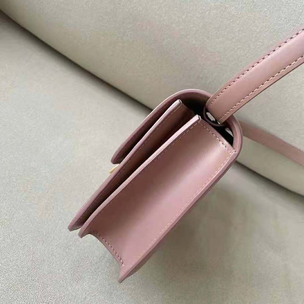 TÚI Celine Women Teen Classic Bag in Box Calfskin-Pink