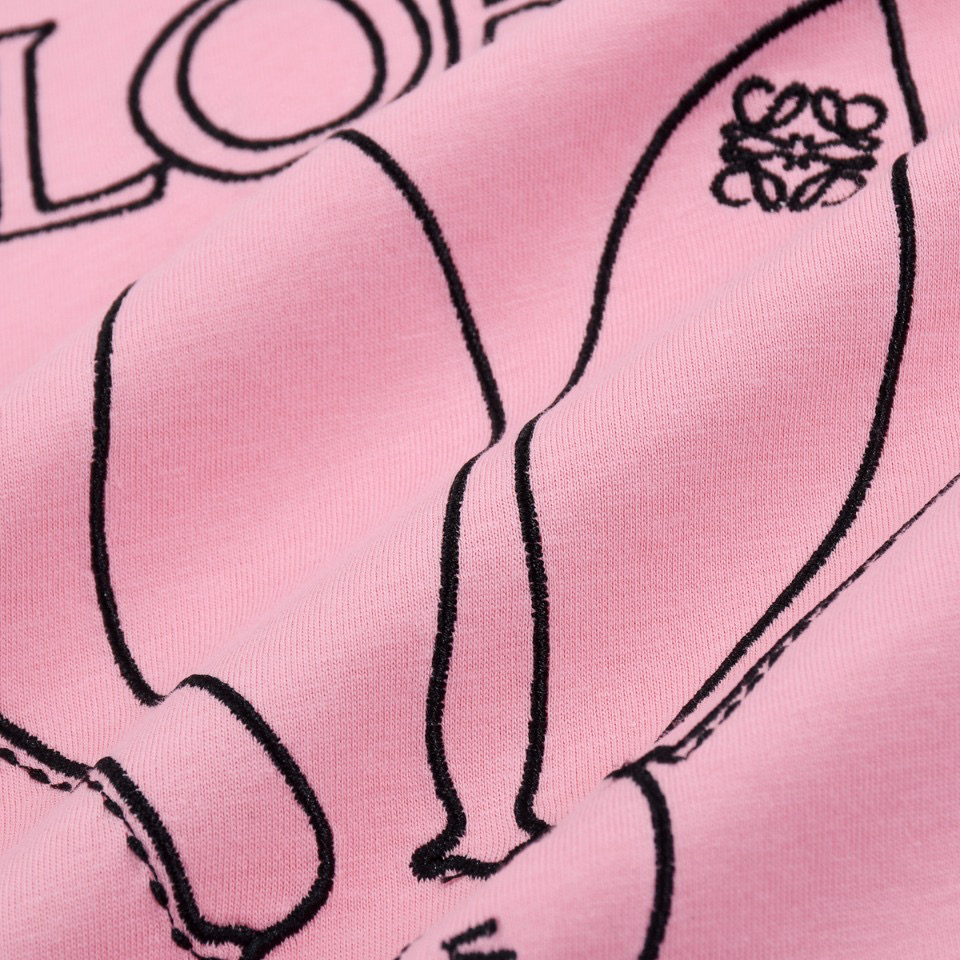 ÁO LOEWE SPAIN print cotton jersey T-shirt