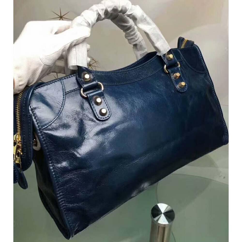 TÚI Balenciaga Women Small Size Lambskin Hand Carry And Shoulder Bag