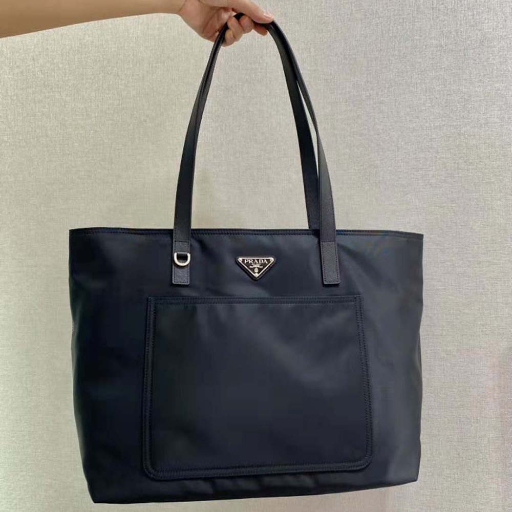 TÚI Prada Women Re-Nylon Tote Bag-Black