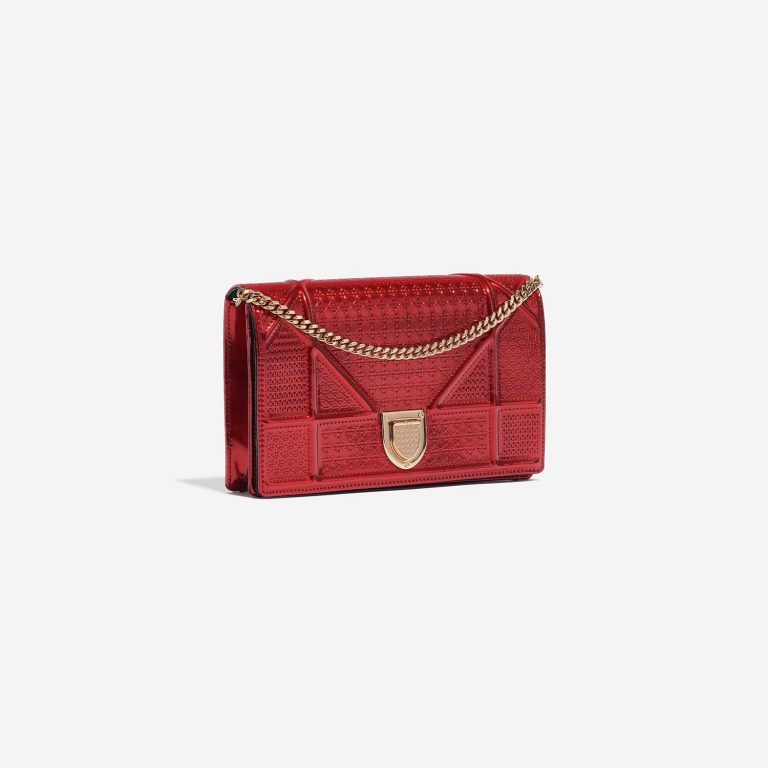 TÚI DIOR Diorama WOC Patent Leather Red