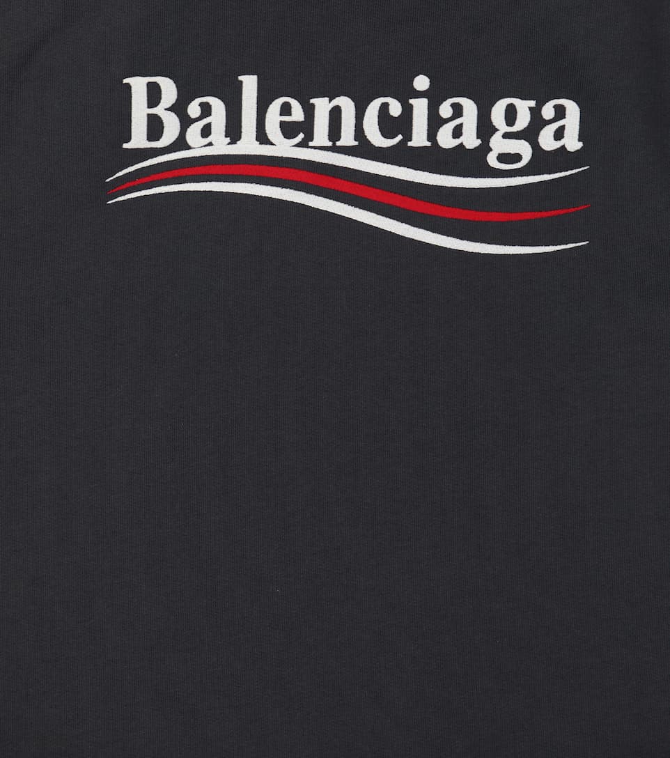 ÁO BALENCIAGA KIDS Logo cotton hoodie 9 -12 years