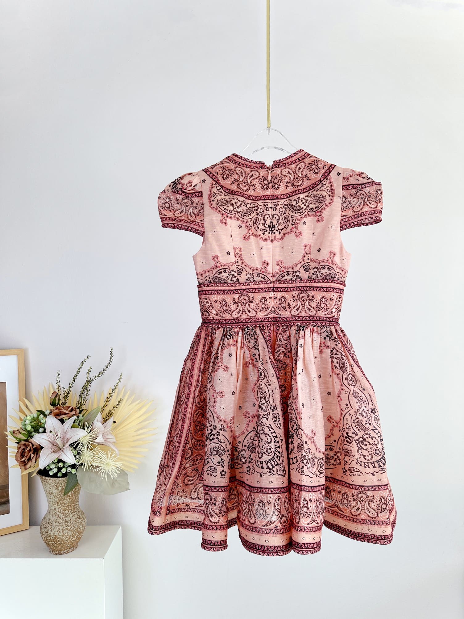 VÁY ZIMMERMANN Flower Vintage Dress High Classy